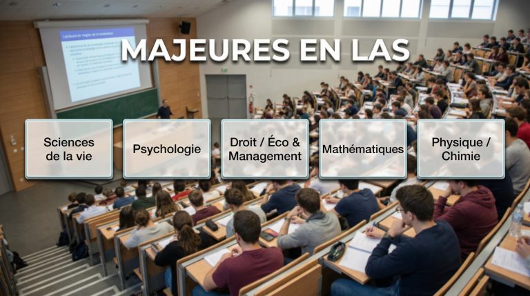 Réussir LAS à Lille : quelles majeures choisir pour maximiser ses chances